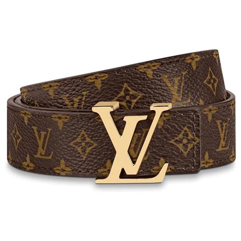 lv monogram reversible belt|louis vuitton monogram belt.